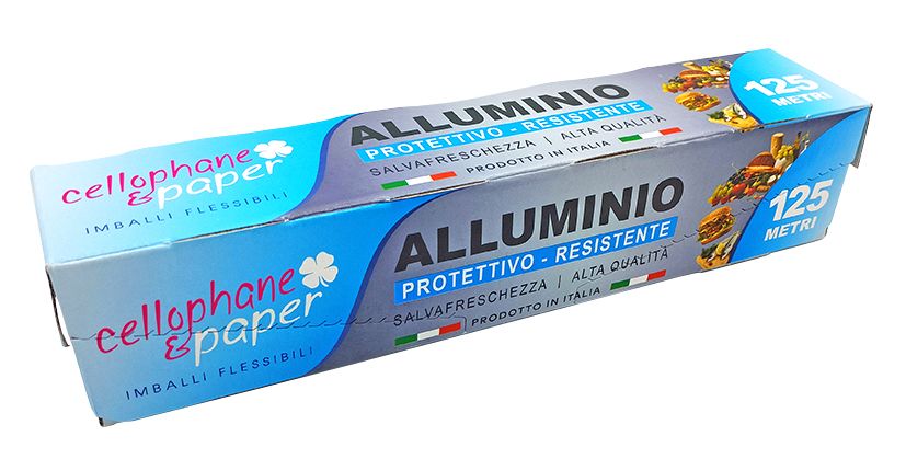 Alluminio per cucina, protettivo, resistente _ Aluminum for kitchen use, protective, durable