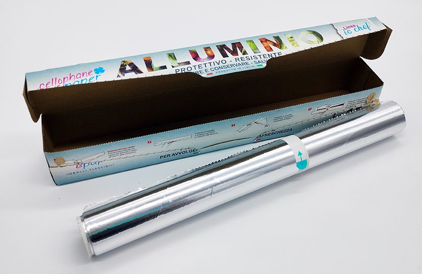 Alluminio in box per cibo - aluminum in box for food - gourmet