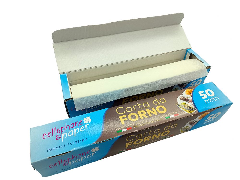 Rotoli in box carta forno_ Boxed rolls baking paper